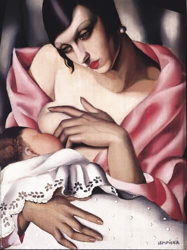 Mutterschaft 1928 zeitgenössische Tamara de Lempicka Ölgemälde